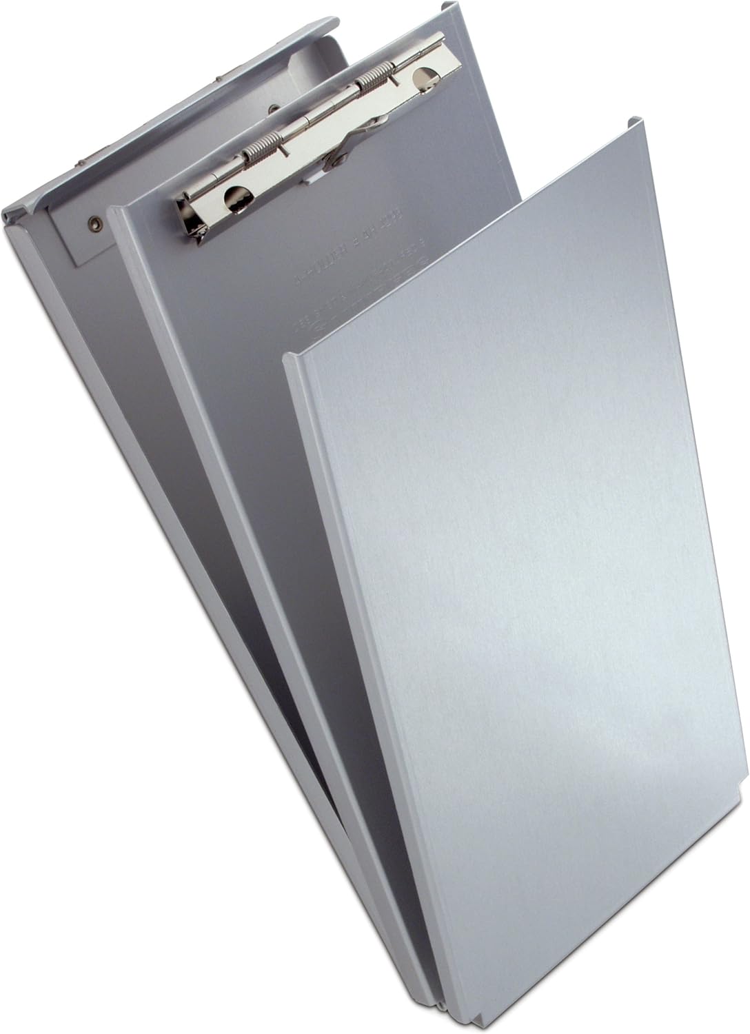 Saunders Silver A-Holder Recycled Aluminum Form Holder - 4.25 x 9.5 Inch Document Holder for Home, Office, and Business Use (10003) : Document Holders : Office Products