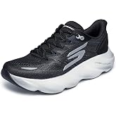 Skechers Men's Aero Burst Running Shoe | Hyper Burst Ice Cushioning, Carbon-Infused H-Plate, Arch Fit Insole, Goodyear Rubber Outsole, Machine Washable