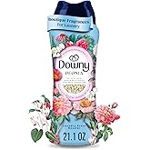 Downy Boutique Botanicals In Wash Laundry Scent Booster Beads, PEONIA Scent, 21.1 oz, Boutique Fragrances inspired by the Artistry of Nature