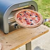 Statesman Electric Pizza Oven 12 Inch 2200W Digital Display 13 Inch Stone Grey view 3