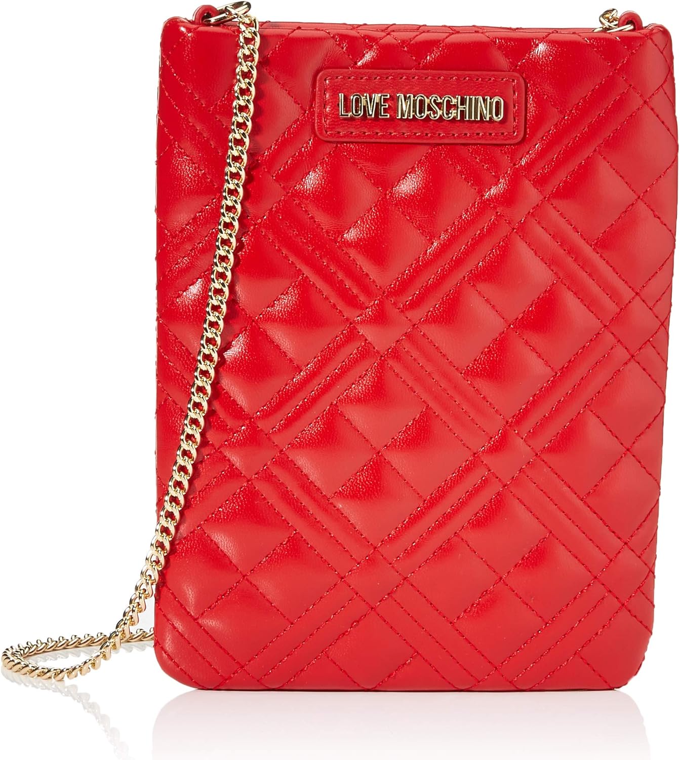 borsa quilted nappa moschino