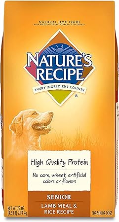 nature's recipe lamb and rice ingredients