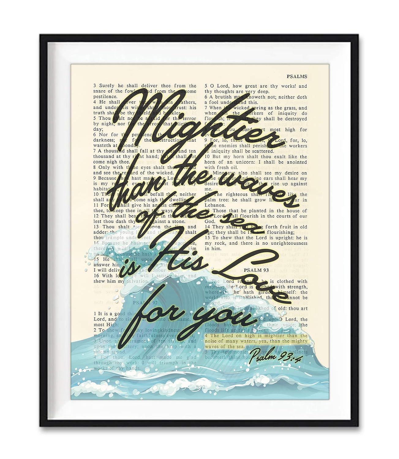 Mightier Than the Waves of the Sea Is His Love for You