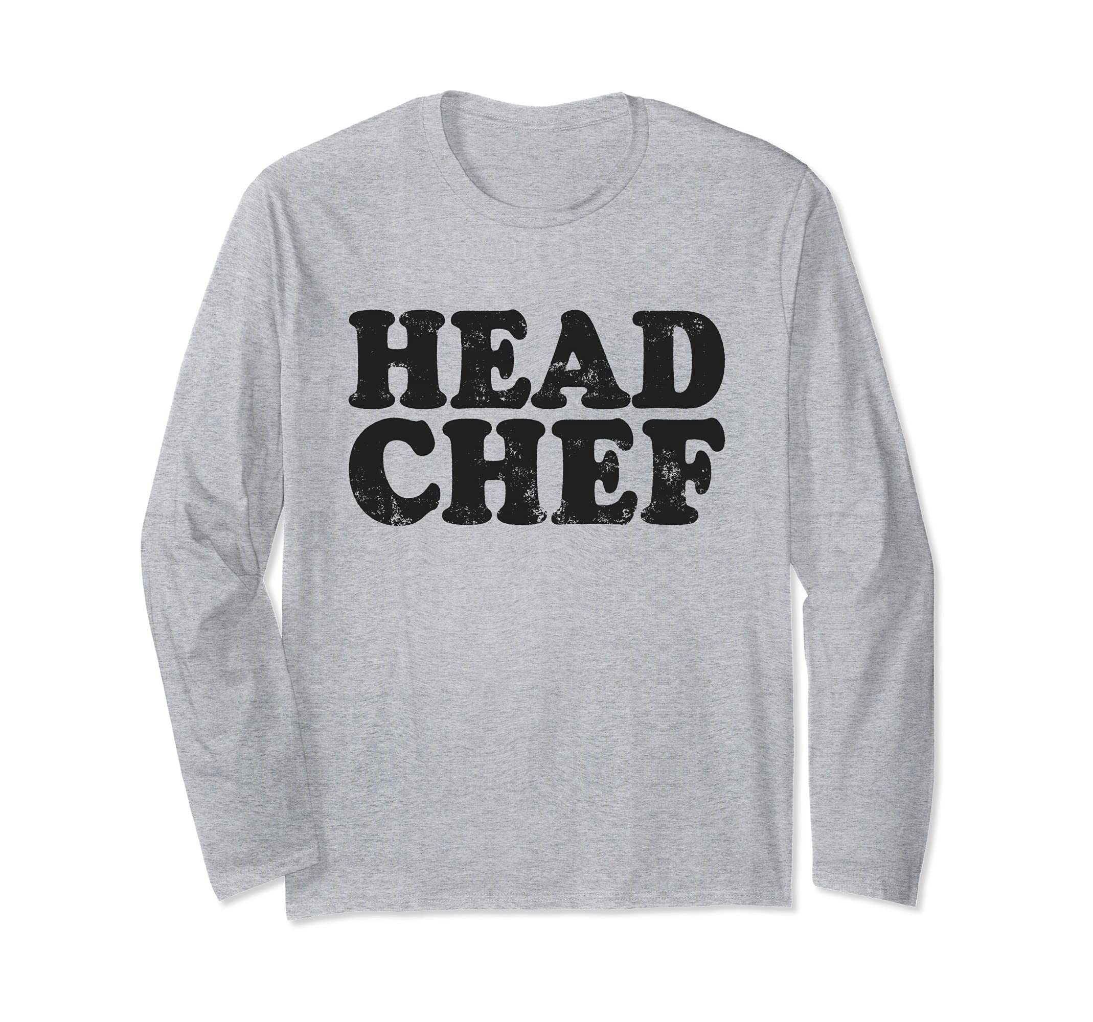 Head Chef Cook Vintage Men Women Kitchen Cooking Culinary Long Sleeve T-Shirt