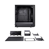 Fractal Design Meshify C Compact ATX Case High Airflow Tempered Glass Blackout view 6