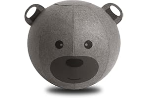 Vivora Niko - Sitting Ball Chair for Office and Home, Lightweight Self-Standing Ergonomic Posture Activating Exercise Ball Solution with Handle & Cover, Classroom & Yoga