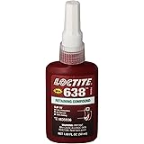 Loctite 21448 Green 638 High Strength Retaining Compound, 50 mL Bottle