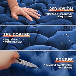 KingCamp Camping Sleeping Pad 2 Pack, Lightweight