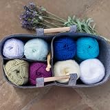 Korbond DK Beige Yarn 5 x 100g Acrylic Wool 1450m Double Knit DK view 4