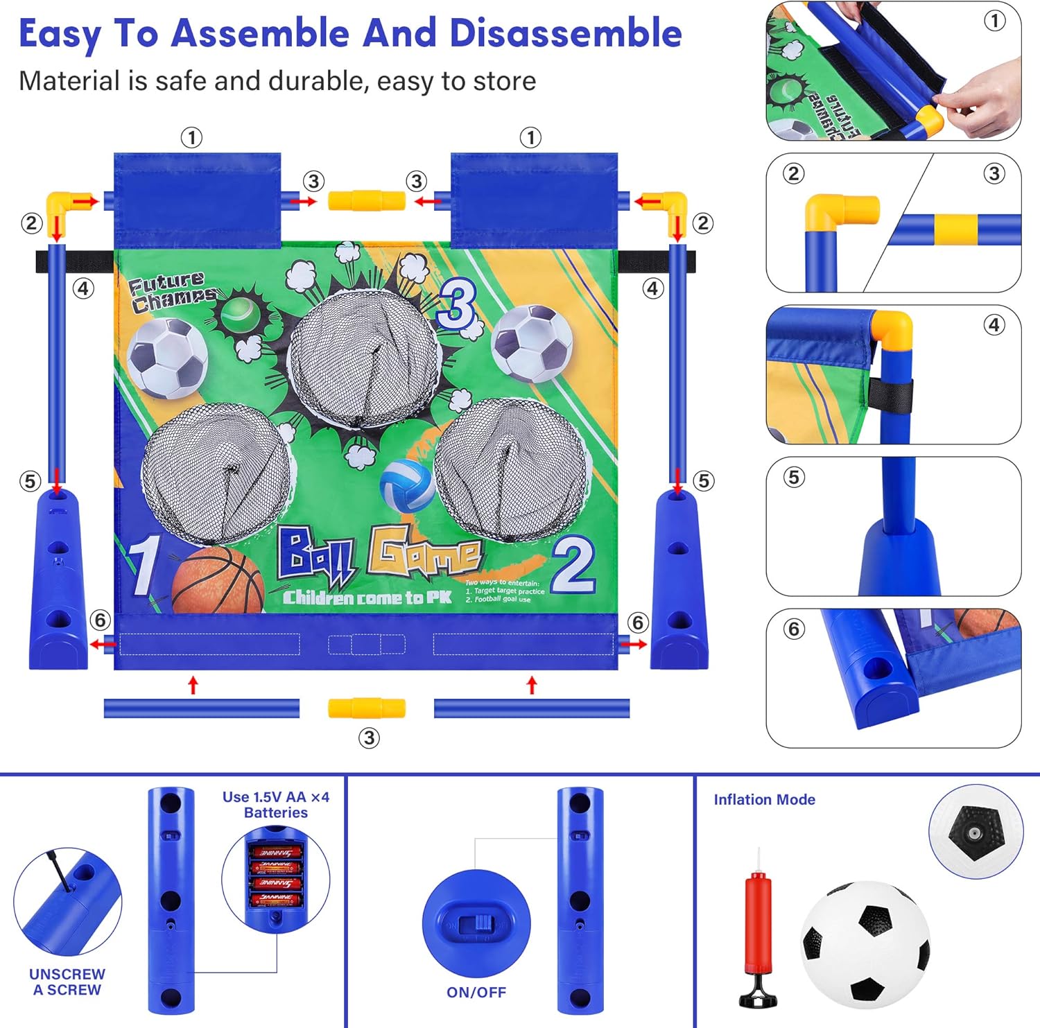 hover soccer ball target