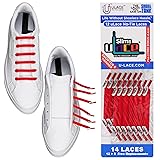 uLace Slims No-Tie Shoelaces - Elastic Shoe Laces