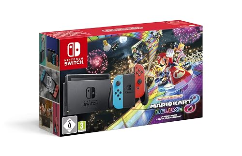 Nintendo Switch w/ Mario Kart 8 Deluxe - Limited Edition Console