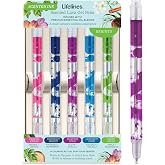 Lifelines Scented Lava Gel Pen Set, 5 Brights Multi-Color Pack, 0.5mm | Flowing Lava Bubbles - Mesmerizing Visual Experience - Infused with Essential Oils