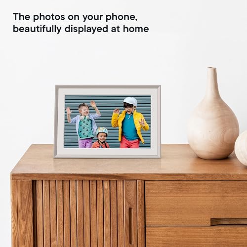 Aura 10.1" Digital Picture Frame - HD WiFi Smart Frame, Send Photos From Phone (Wirecutter's Top Pick)