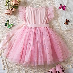 TTYAOVO Baby Polka Dot Princess Summer Casual Girl