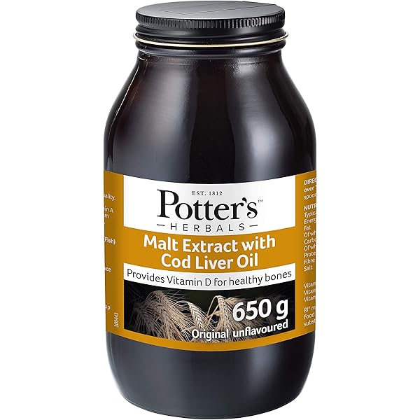 アンティーク◆Extract of Malt and Cod Oil ポット アンティーク◇Extract of Malt and Cod Oil ポット
