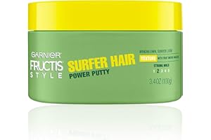Garnier Fructis Style Surfer Hair Power Putty, 3.4 Oz, 1 Count (Packaging May Vary)