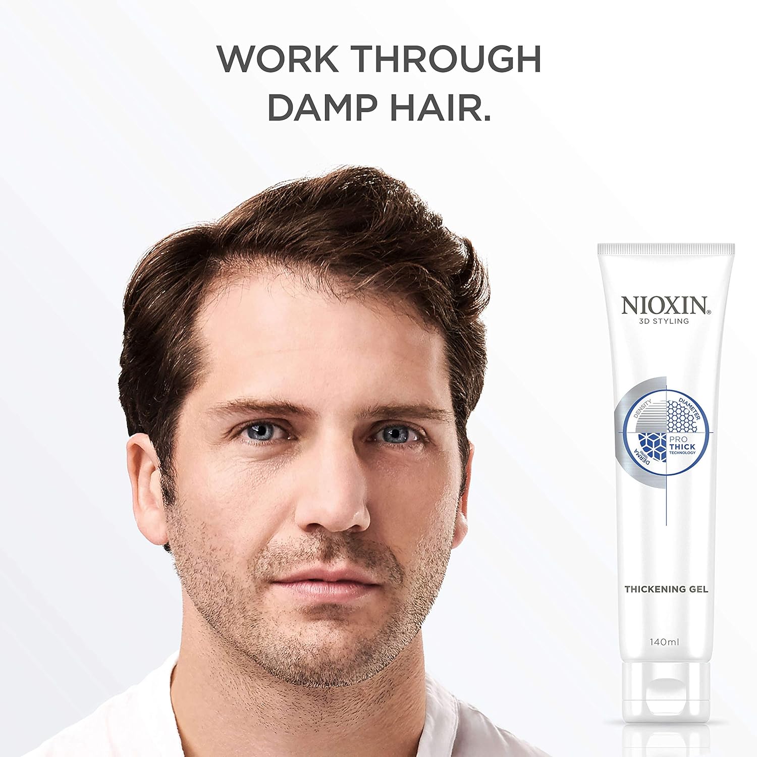 Amazon Com Nioxin 3d Styling Hair Thickening Gel Strong Hold And