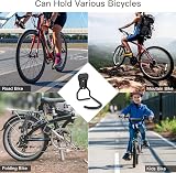 Housolution Bike Wall Mount 2 Pack Heavy Duty Steel Bicycle Hanger Rack view 7