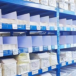 8Gnituhs 20 Pcs 25 * 12 CM 1MM Bookshelf