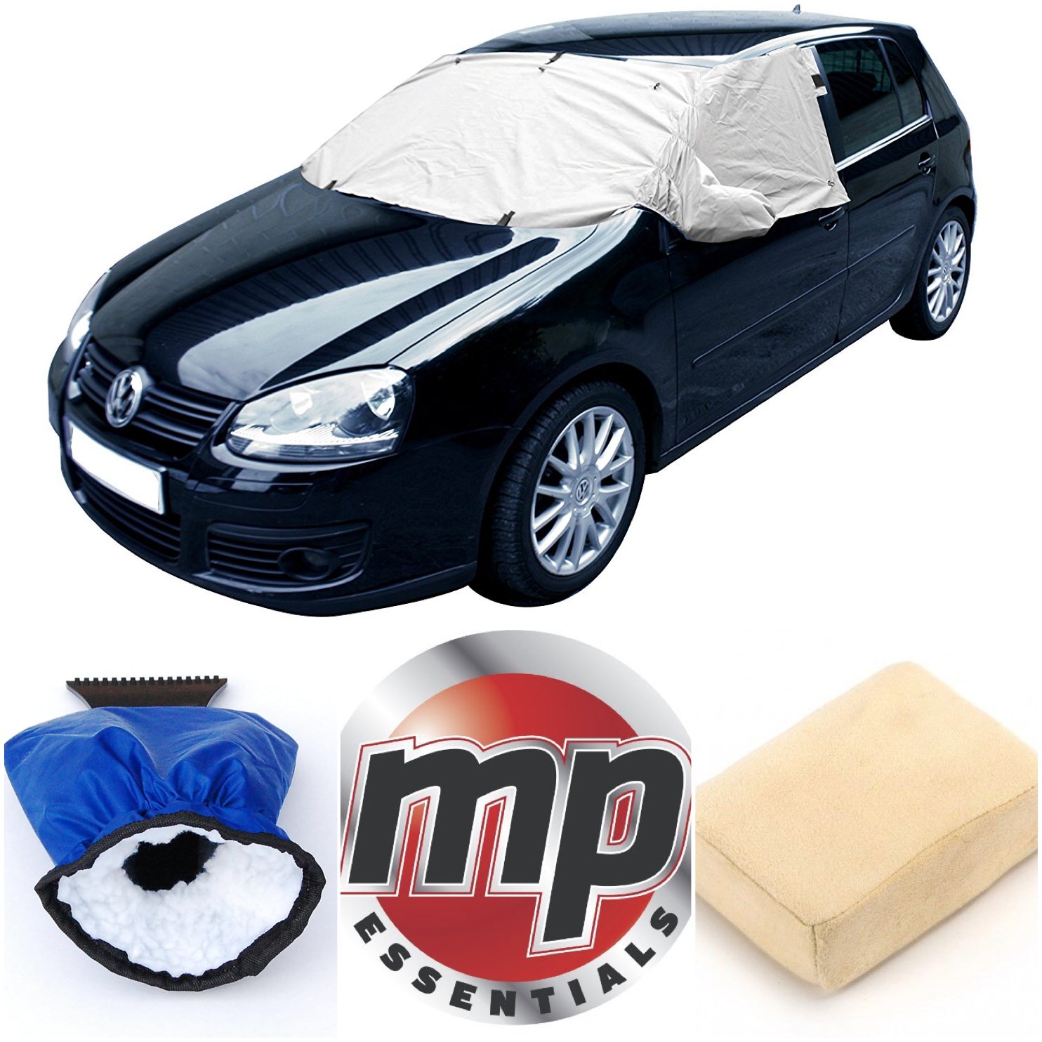 MP Essentials Insulated Glove Ice Scraper, Car Windscreen Frost