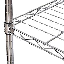 Seville Classics 5-Tier Wire Shelving with
