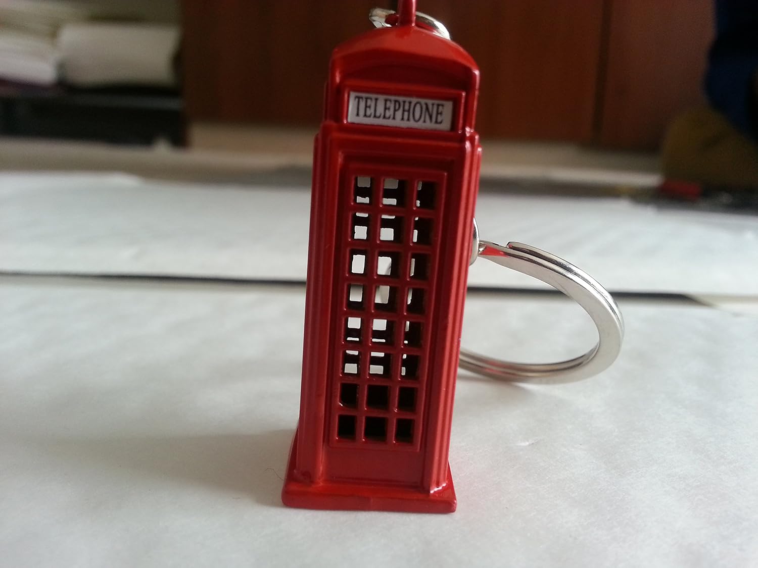 Set of 6 Die Cast Metal London City Keyrings, London Taxi, London Bus, Big Ben, Post Box & Two Telephone Boxes by Patidar Enterprise - Image 4