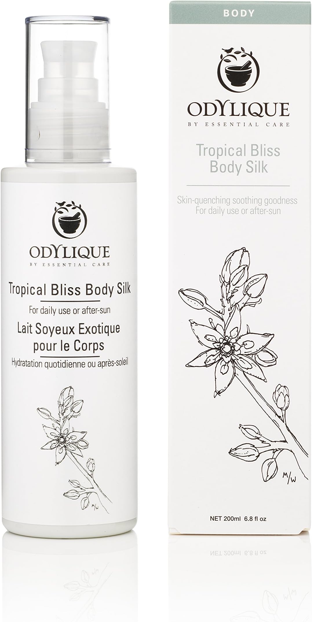 Natural Body Lotion - Odylique Tropical Bliss Body Silk (6.8 fl.oz.)