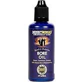 MusicNomad Bore Oil Cleaner &amp; Conditioner, 2 oz (MN702) | Cleans and Conditions Wooden Instrument Bores to Help Protect Against Drying and Moisture-Related Damage