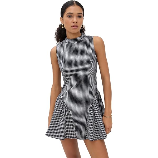 ethereal buckle mini dress LIONESS Ethereal Buckle Mini Dress Beige