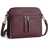 befen Genuine Leather Crossbody Purses for Women, Women's Small Crossbody Shoulder Bag with Built in RFID Wallet