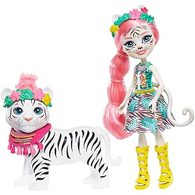 Enchantimals Tadley Tiger &amp; Kitty Dolls