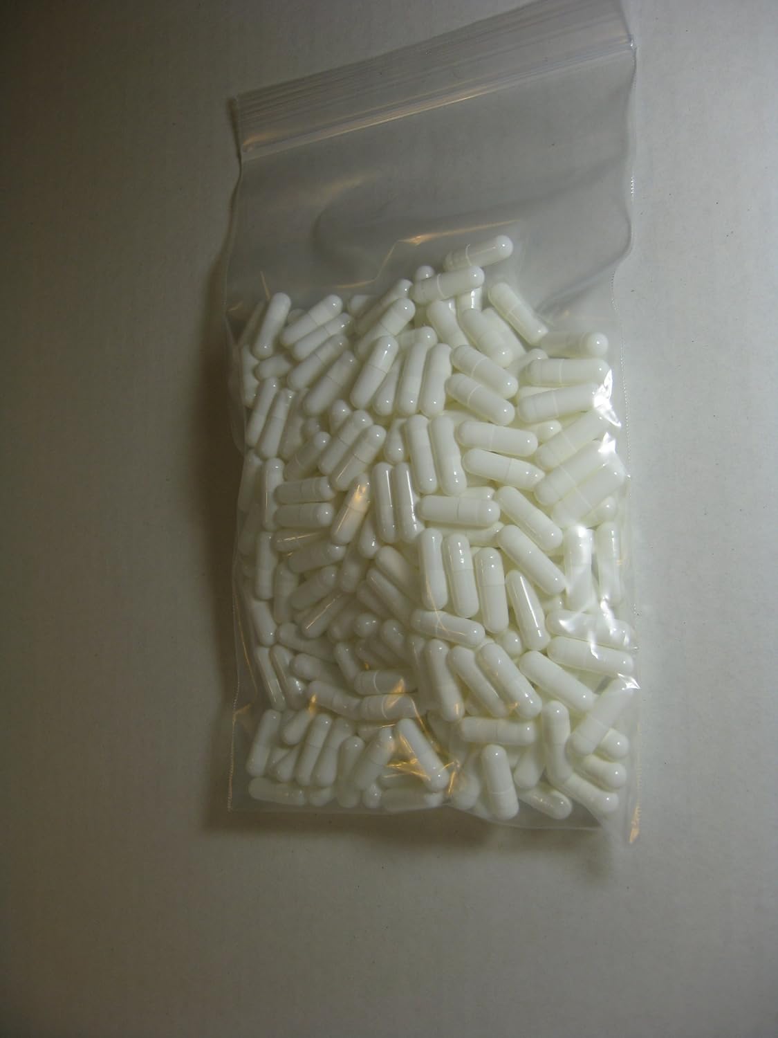 HealthViaNature 500 Empty Hard White Gelatin Capsule Size 5