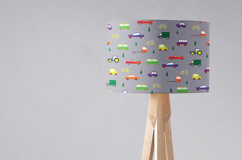 grey nursery lampshade