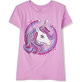 The Children's Place Girls Short Sleeve Graphic T- Shirt