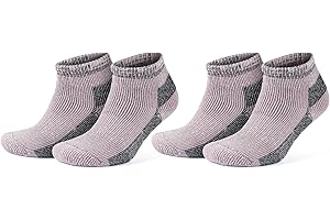 GoWith Alpaca Wool Low-Cut Hiking Socks for Men & Women, Cushioned Terry Warm Socks, Thermal Thick Merino Blend Camping Socks