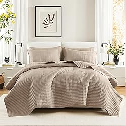 Comfort Spaces Kienna Quilt Set-Luxury Double Sided