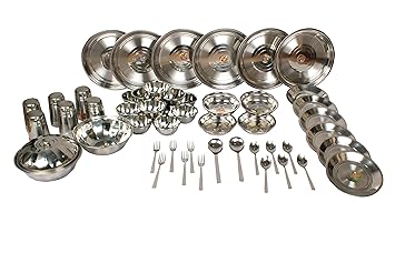 Royal sapphire Stainless Steel Dinner Kitchen Set 53 pcs