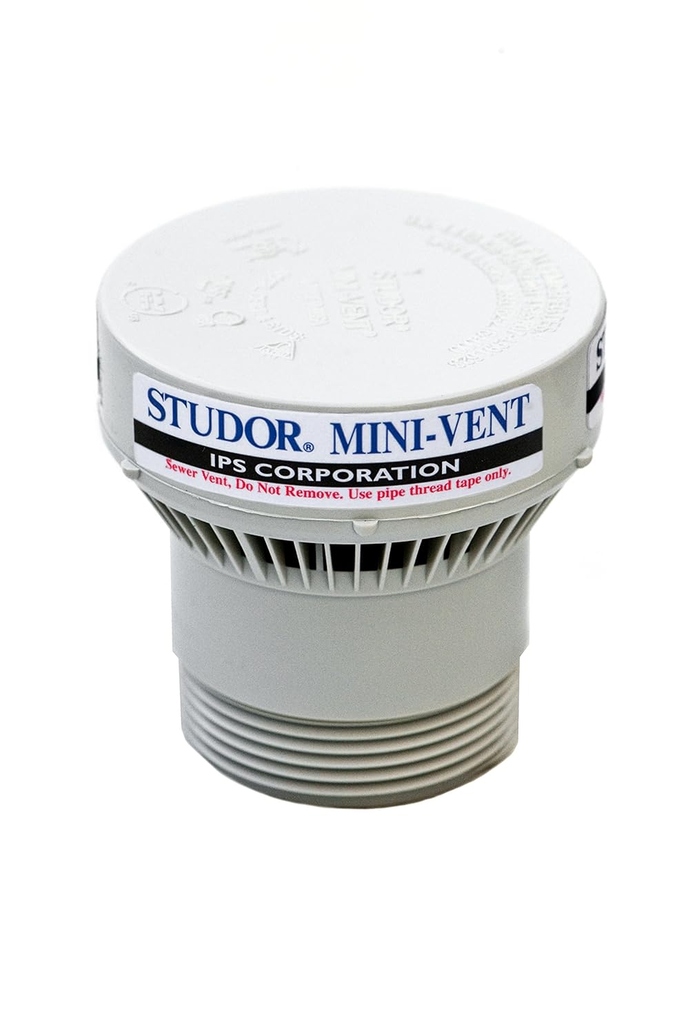 Studor 20341 Mini-Vent with PVC Adapter 1 1/2-Inch or 2-Inch Connection