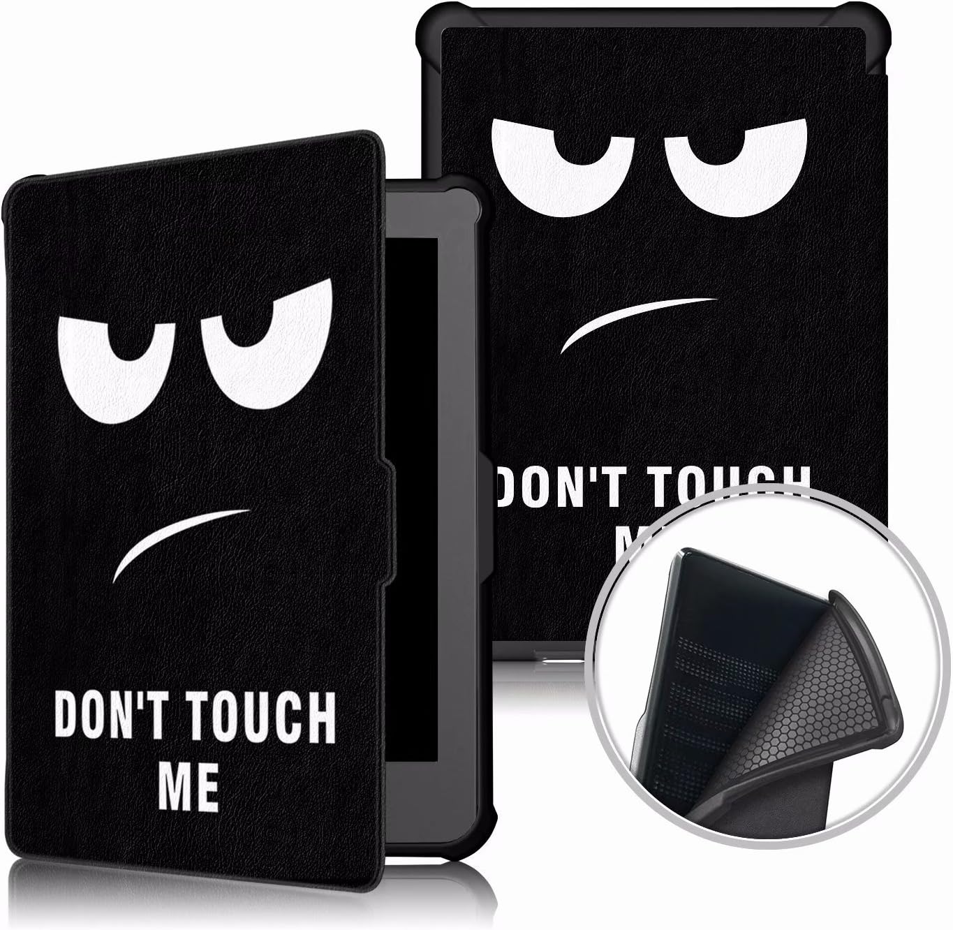 Kobo Clara HD Cover Case- Ultra Slim Lightweight Smart Shell Stand Cover Case for Kobo Clara HD Ereader 6" Tablet (Big Eyes)