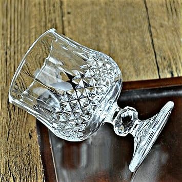 anshika traders Wine Glass, White - Set of 6