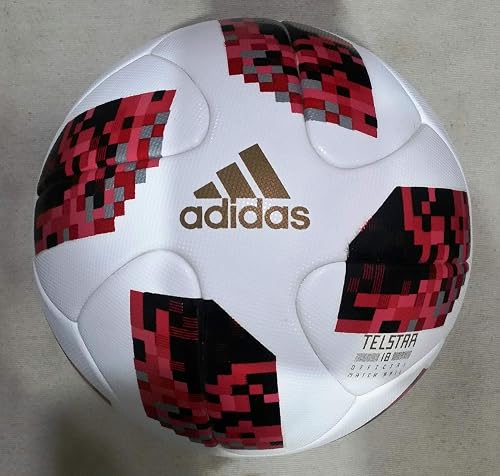 Adidas Telstar 2018 Red Foot Ball Size 