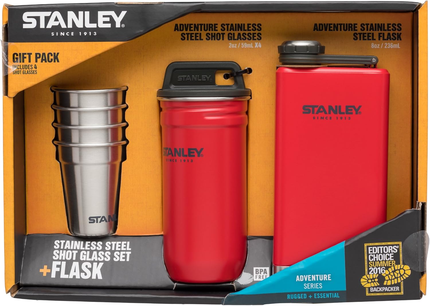 Best Stanley Adventure Flask Red