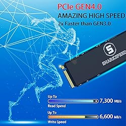 SHARKSPEED SSD M.2 NVMe 4TB PCIe Gen 4.0 x 4