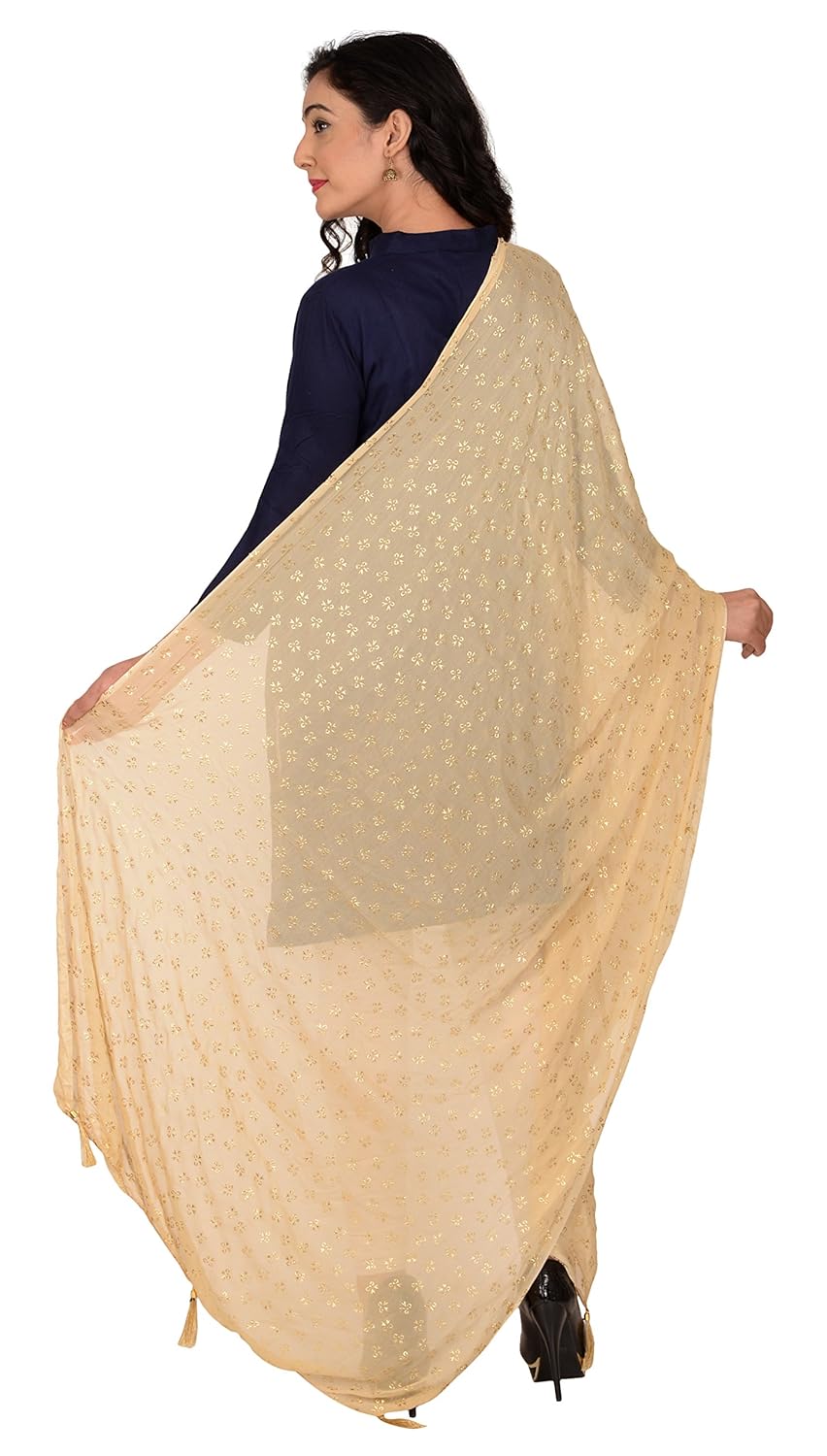 youthquake women's chiffon dupatta