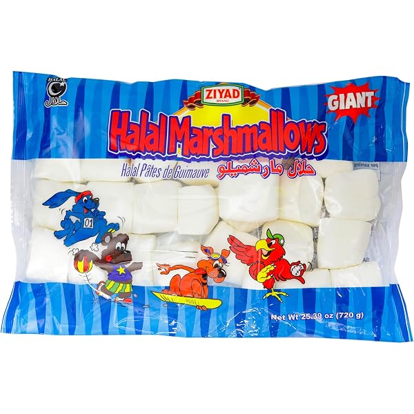 thumbnail image 2 of Ziyad Gourmet Halal MINI Marshmallows, Pork-Free, Egg-Free... 2 of 14