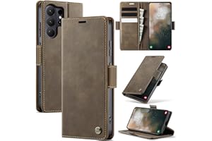 Kowauri for Samsung Galaxy S26 Ultra Case, PU Leather Wallet Case with RFID Blocking Card Holder Magnetic Flip Fold Shockproo