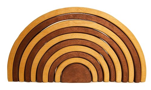 amazon wooden rainbow