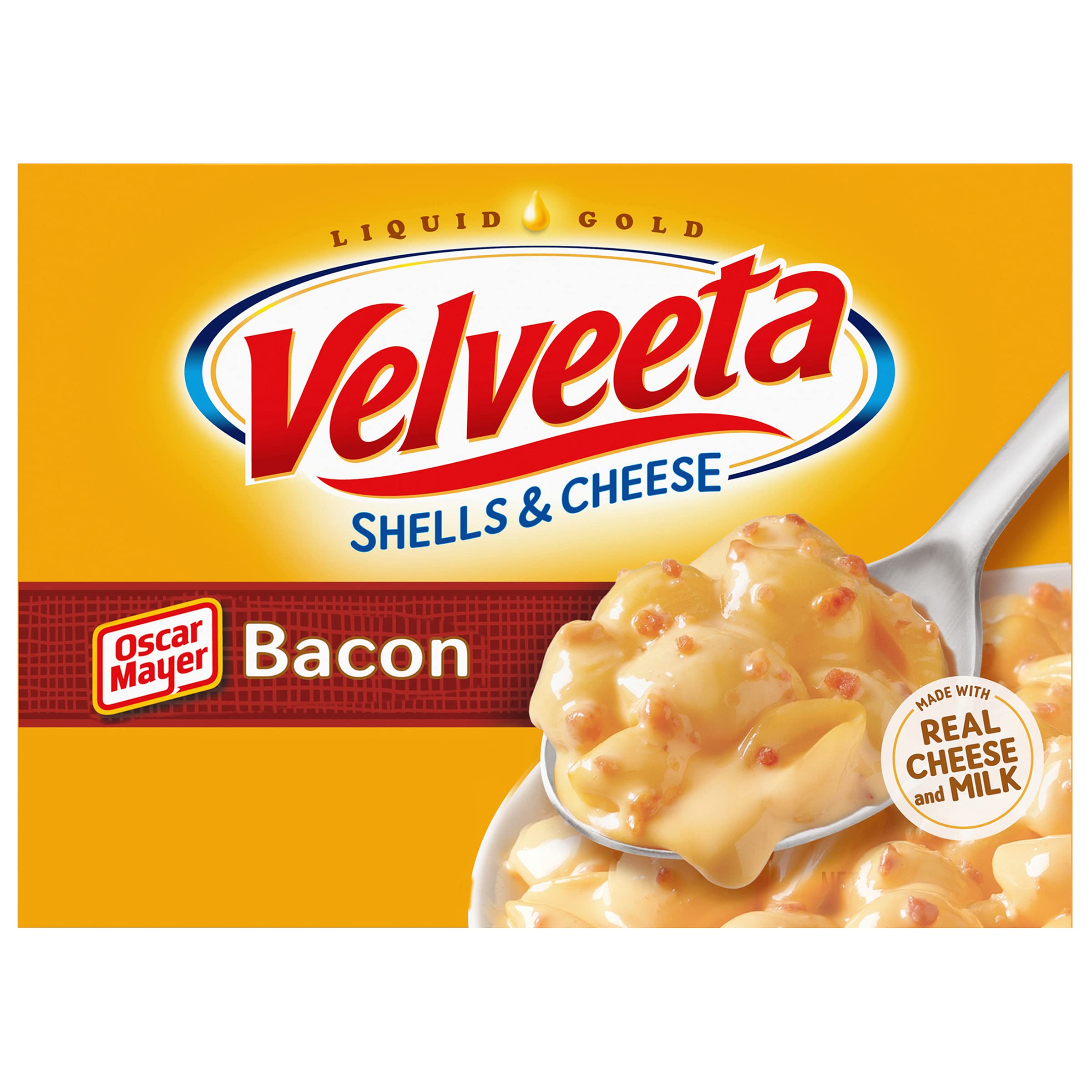 Velveeta Shells and Cheese with Bacon Meal