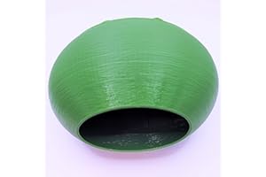 Stroodies MagLoft | Leaf Green | Magnetic BubbleLoft Hide for Arboreal Geckos | Especially Cresties